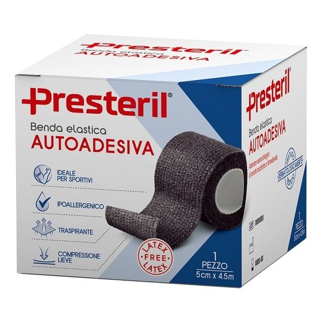 benda-elastica-autoadesiva-latex-free-presteril-cm-5x45-m-tesi-nero