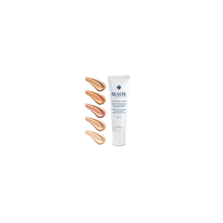 rilastil camouflage fondotinta correttivo fluido elevata coprenza 50 30 ml