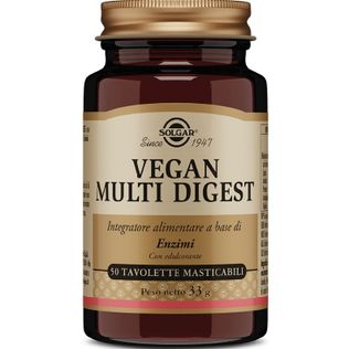 VEGAN MULTI DIGEST 50 TAVOLETTE MASTICABILI