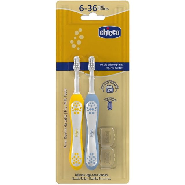 chicco-spazzolino-6-36-mesi-plus-doppio-azzurro-giallo