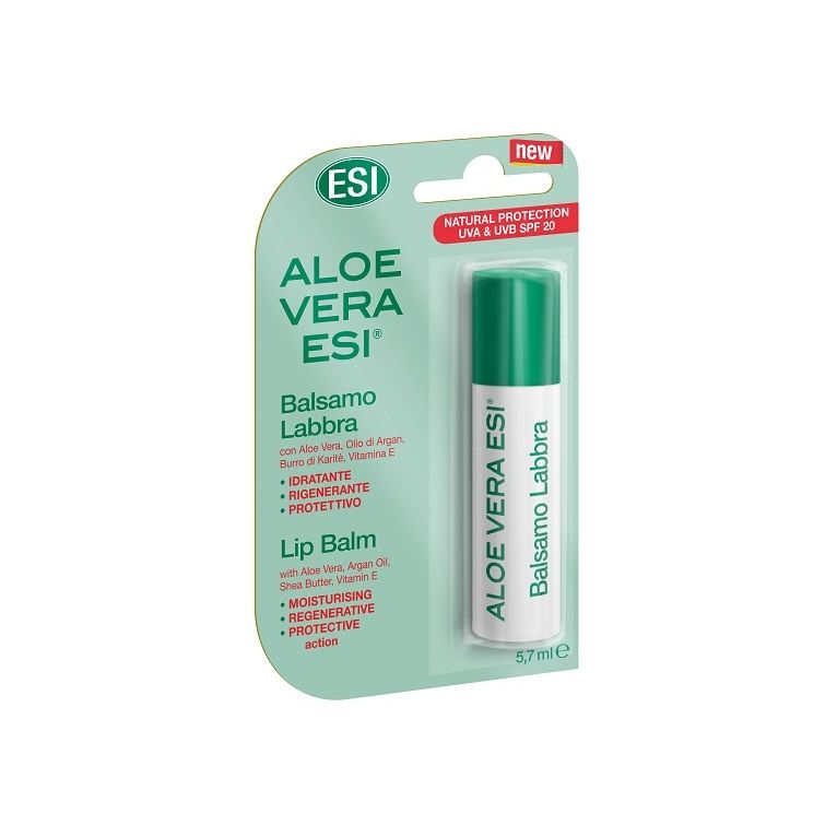 esi aloe vera stick spf 20 labbra