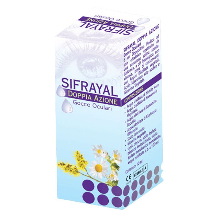 sifrayal doppia azione gocce oculari 10 ml
