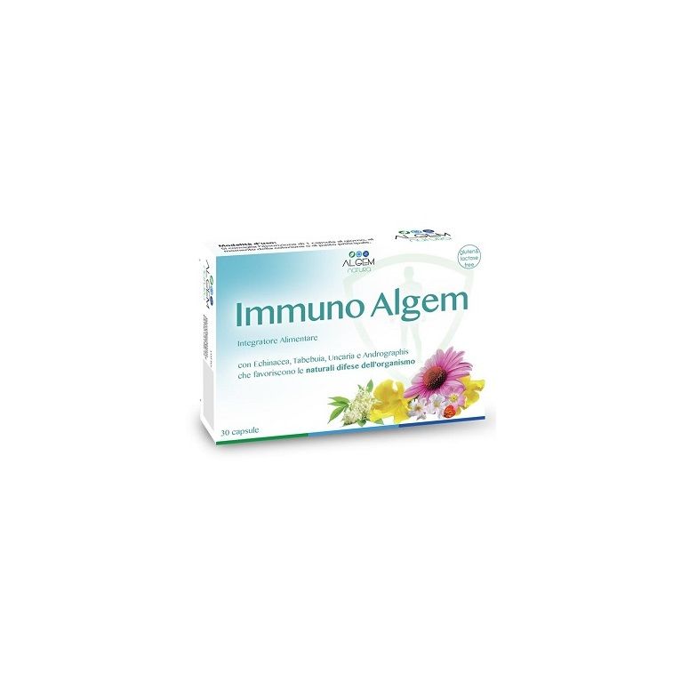 immuno algem 30 capsule vegetali da 400 mg