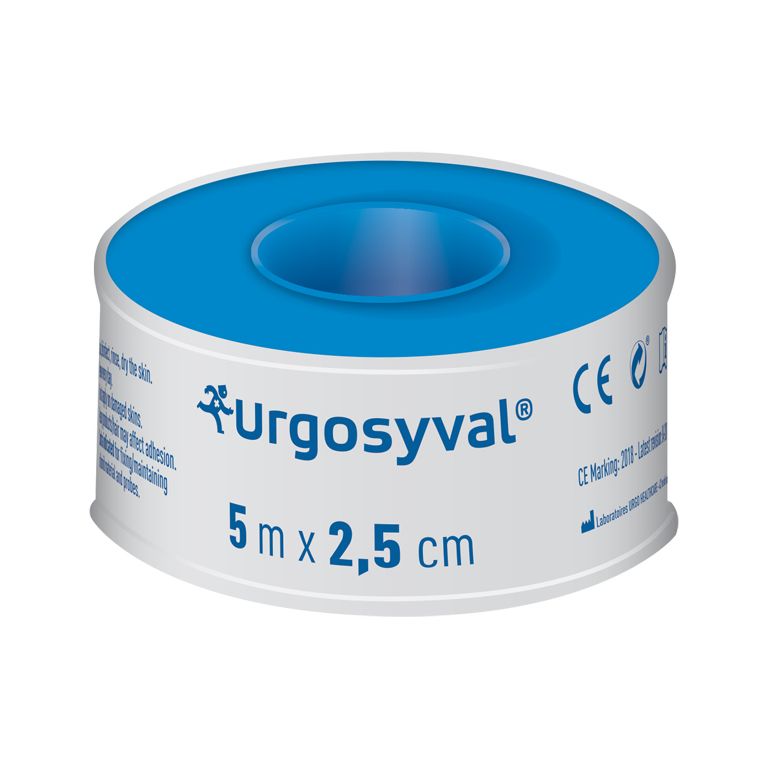 cerotto in rocchetto urgo urgosyval 5 m x 2,5 cm