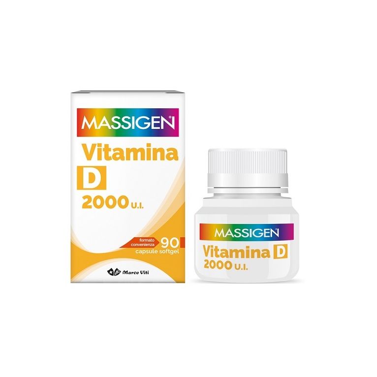 massigen vitamina d 2000 ui 90 capsule softgel