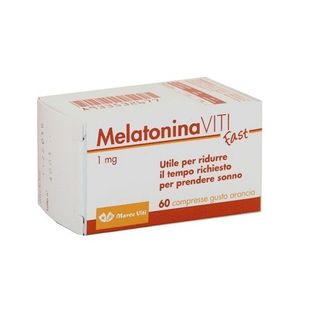 MELATONINA VITI FAST 1MG 60 COMPRESSE GUSTO ARANCIA