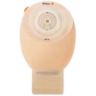 DANSAC NOVALIFE TRE 1 SACCA APERTA OPACA CONVEX MIDI PER ILEOSTOMIA CON FINESTRA RITAGLIABILE 15-46 MM 350 ML 10 PEZZI