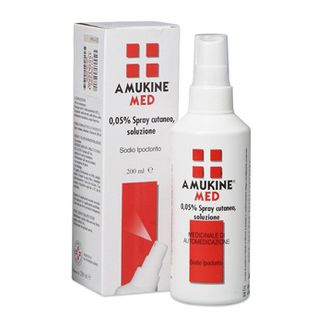 AMUKINE MED soluz derm 200 ml 0,05%