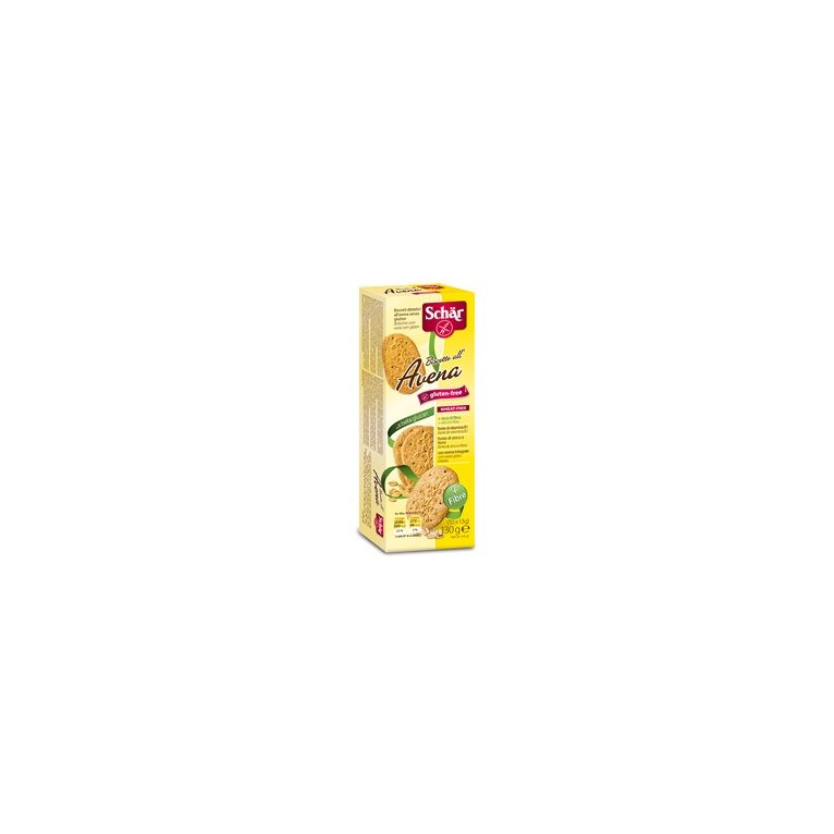 schar biscotti all'avena 2 buste da 65 g