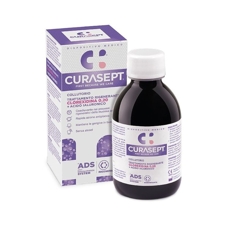 curasept collutorio ads dna trattamento rigenerante 200 ml