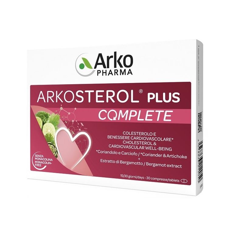 arkosterol plus complete 30 compresse