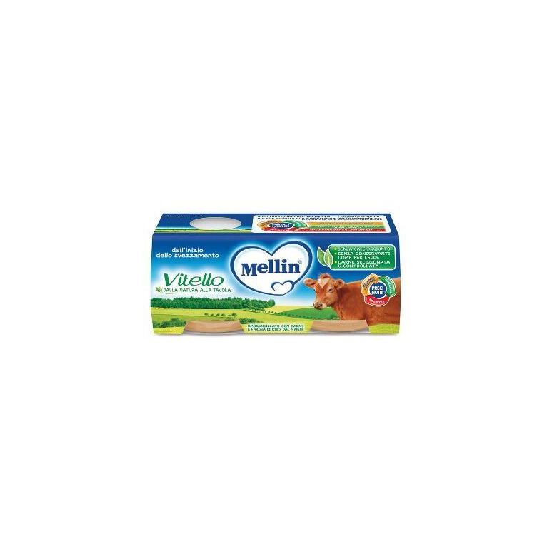 mellin omogeneizzato vitello 4 pezzi x 80 g