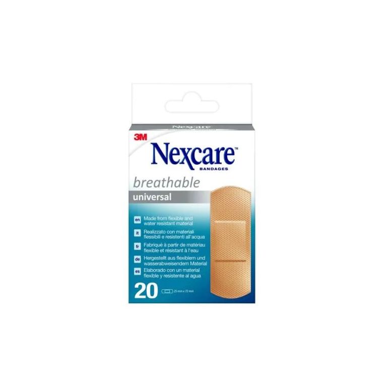 cerotto preparato nexcare universal n0320ns-1 25x72mm 2 pezzi