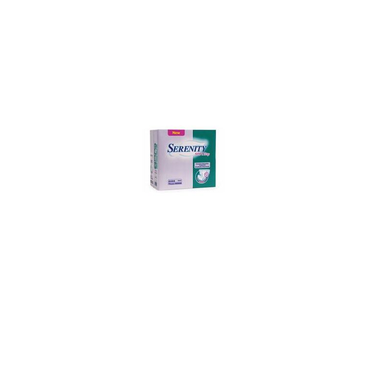 pannolone per incontinenza serenity softdry formato maxi taglia medium 15 pezzi