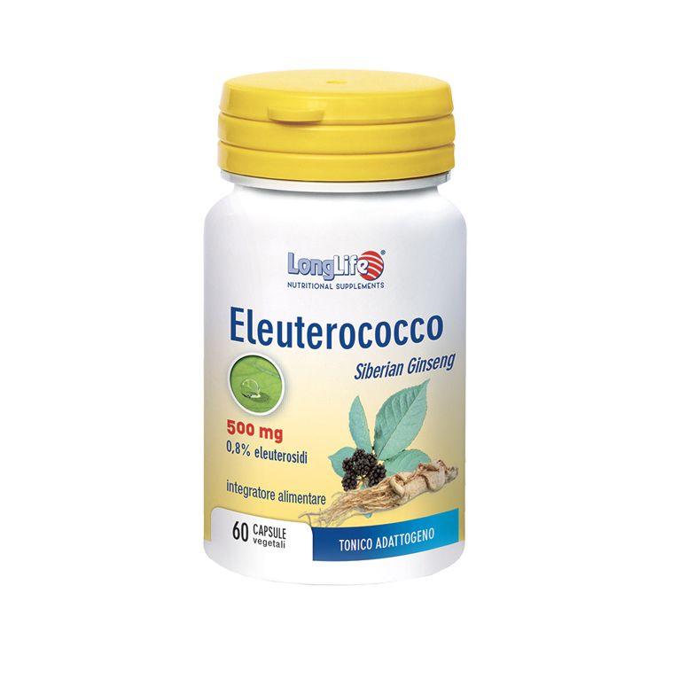 longlife eleuterococco 0,8% 60 capsule 500mg