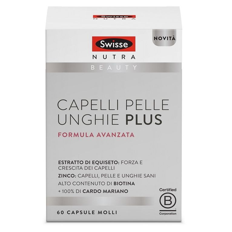 swisse capelli pelle unghie plus 60 capsule molli