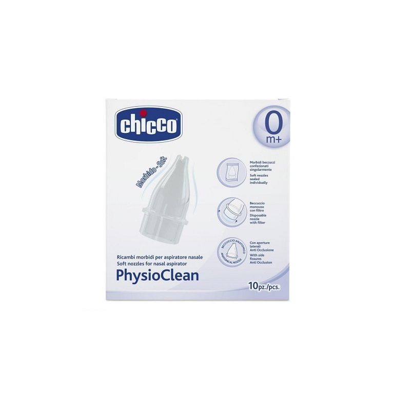 ricambi morbidi per aspiratore nasale chicco physioclean