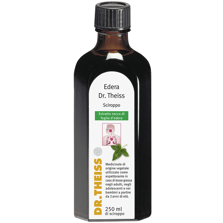 edera (dr theiss) 1 flacone 250 ml sciroppo con bicchiere dosatore