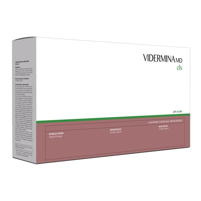 vidermina md clx soluzione monodose 5 flaconcini da 140 ml