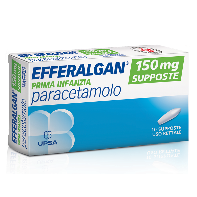 efferalgan 10 supp 150 mg