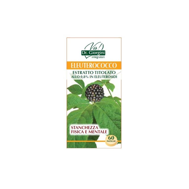 eleuterococco estratto titolato 60 pastiglie
