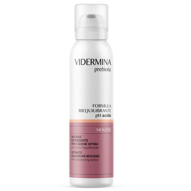 vidermina prebiotic mousse 150 ml nuova formula