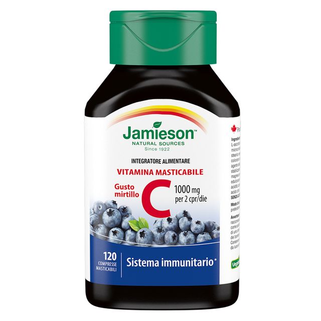 jamieson-vitamina-c-1000-mirtillo-120-compresse-masticabili