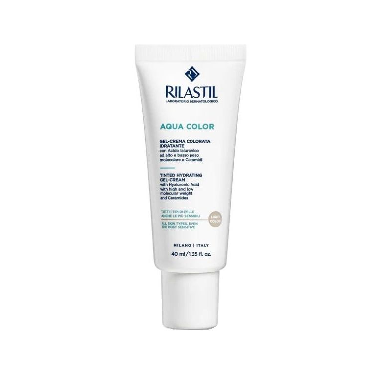 rilastil aqua colorata gel crema light