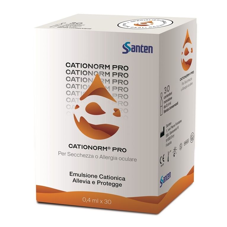 cationorm pro ud 30 flaconcini monodose da 0,4 ml