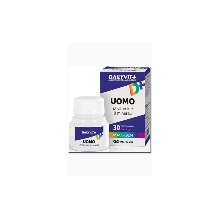 massigen uomo multivitaminico e multiminerale 30 compresse rivestite