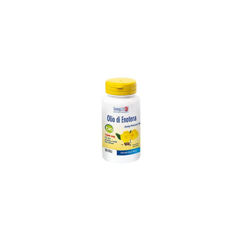 longlife olio enotera bio 1300 mg 50 perle in gelatina