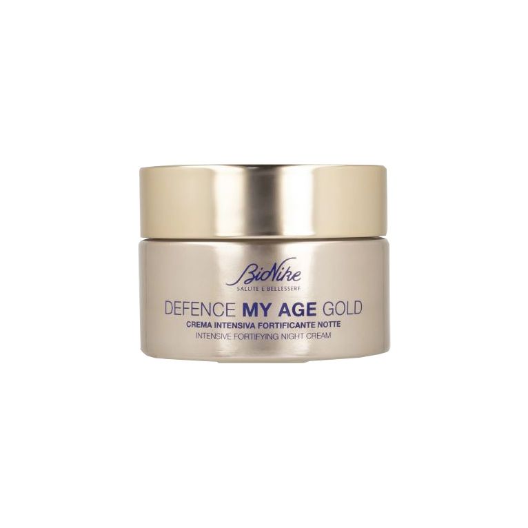 defence my age gold crema intensiva fortificante notte 50 ml