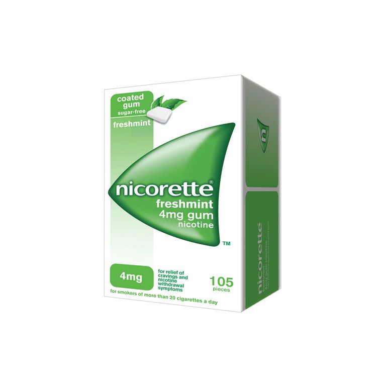 nicorette 105 gomme mast 4 mg menta forte