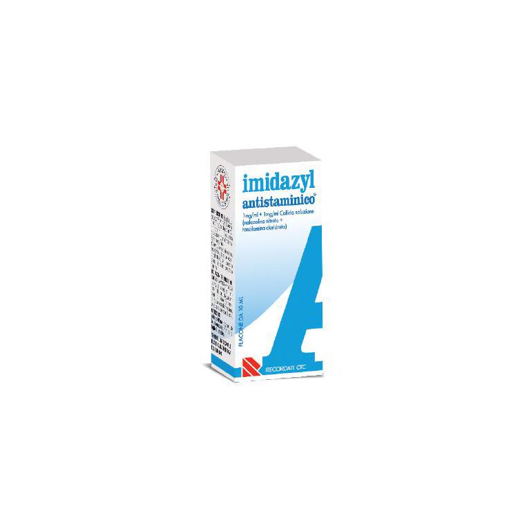 imidazyl antistaminico collirio 10 ml 1 mg/ml + 1 mg/ml