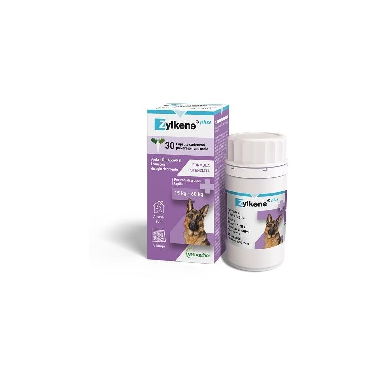 zylkene plus cani 15-60 kg 30 capsule