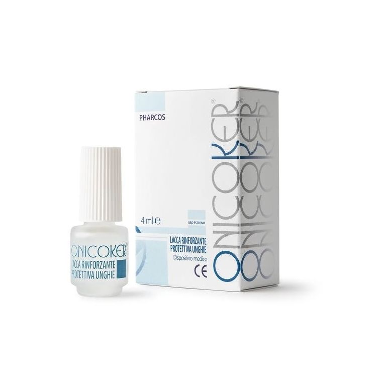 pharcos onicoker lacca rinforzante per unghie 4ml
