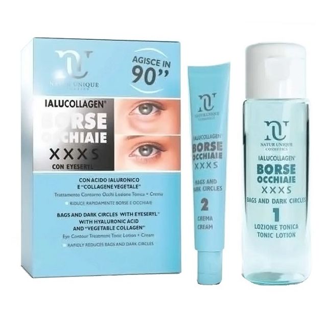 natur-unique-ialucollagen-borse-e-occhiaie-xxxs-tonico-10-ml-plus-30-ml