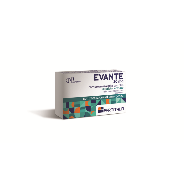 evante 1 cpr riv 30 mg
