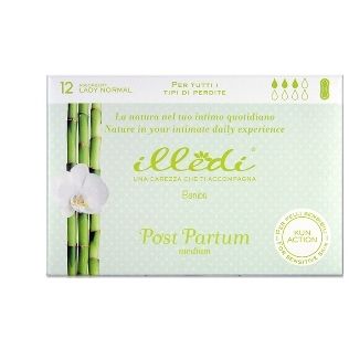ILLEDI ASSORBENTI LADY NORMAL SENZA ALI POST PARTO TAGLIA MEDIUM 12 PEZZI
