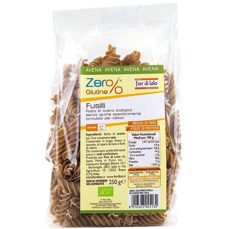 fusilli di avena 250 g