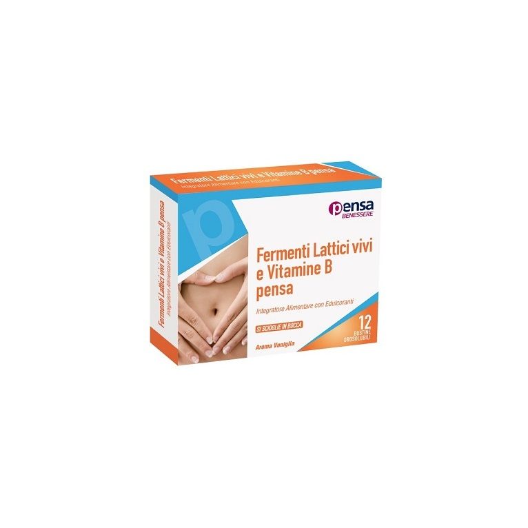 fermenti lattici vivi e vitamine b 12 vaniglia bustine orosolubili
