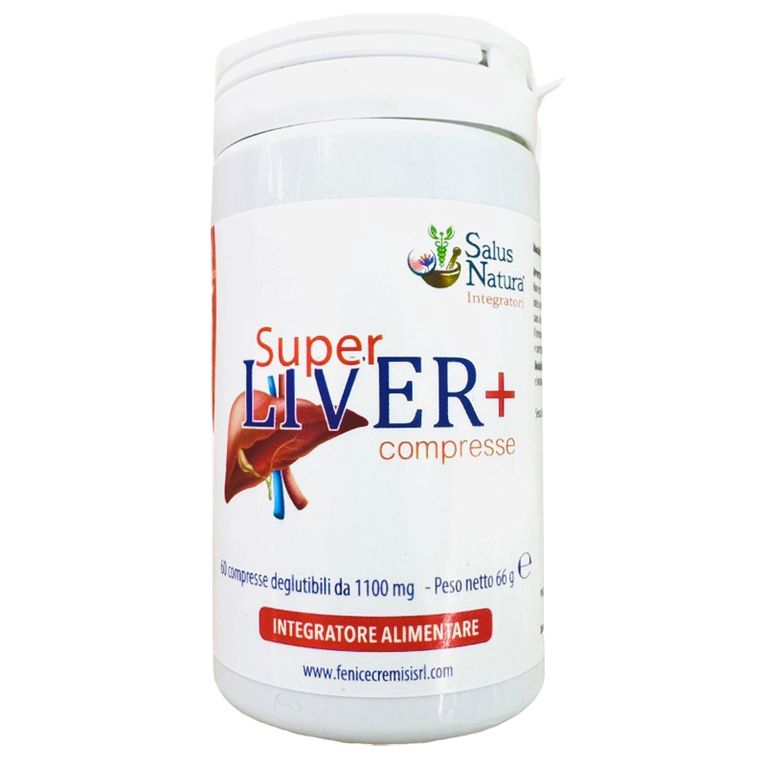 salus natura integratori super liver+ 60 compresse