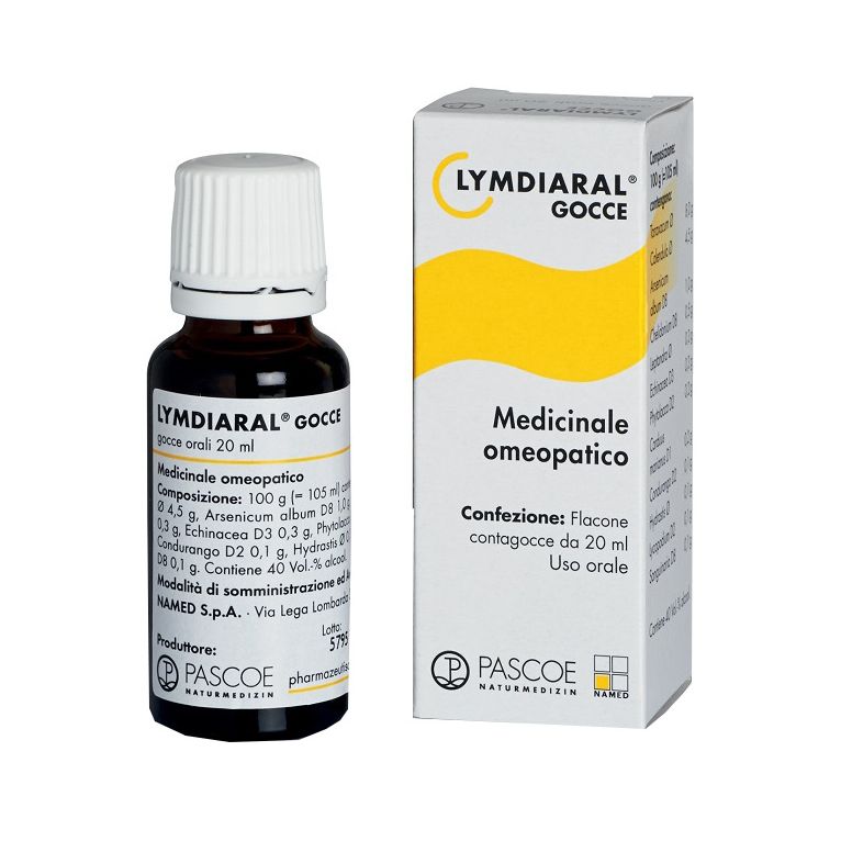 pascoe lymdiaral gocce 20 ml complesso