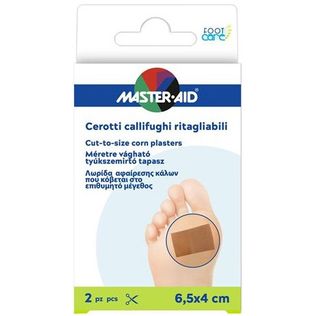 CEROTTO CALLIFUGO MASTER-AID FOOTCARE RITAGLIABILE 64X40 MM2 PEZZI B3