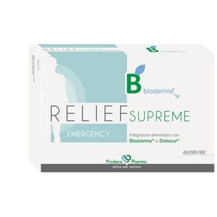 BIOSTERINE RELIEF SUPREME EMERGENCY 12 COMPRESSE