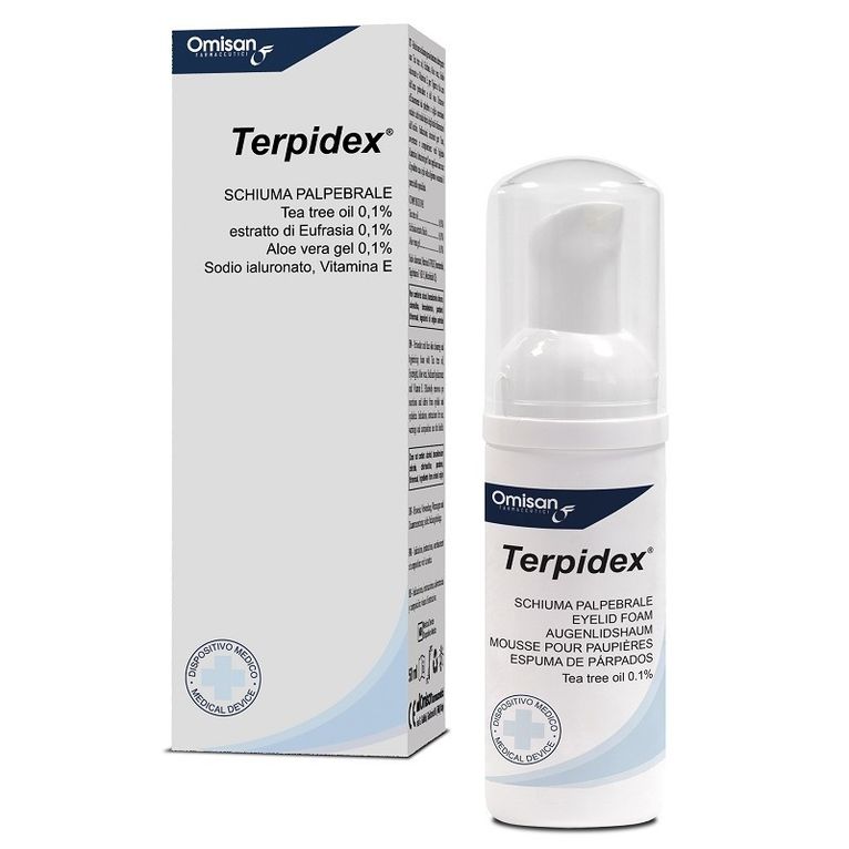 schiuma palpebrale terpidex 50 ml