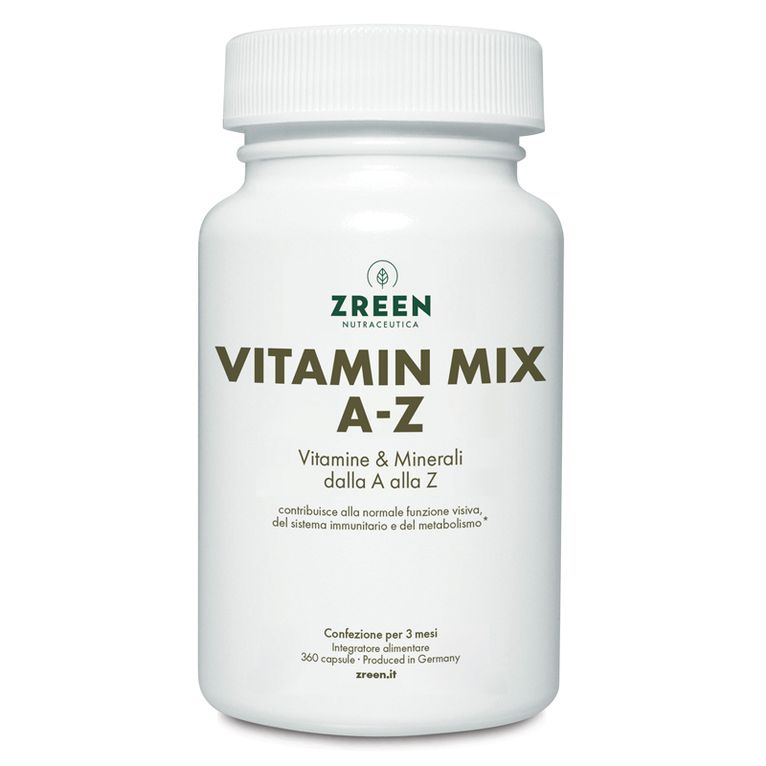 zreen vitamin mix a-z 360 capsule