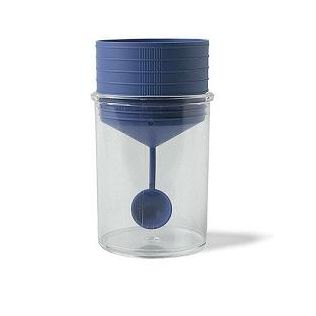 CONTENITORE PIC STERILE TRASPARENTE PER ANALISI COPROLOGICHE+ CUCCHIAINO SPECIMEN TAPPO A VITE ETICHETTA AUTOADESIVA