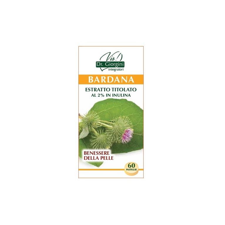 bardana estratto titolato 60 pastiglie