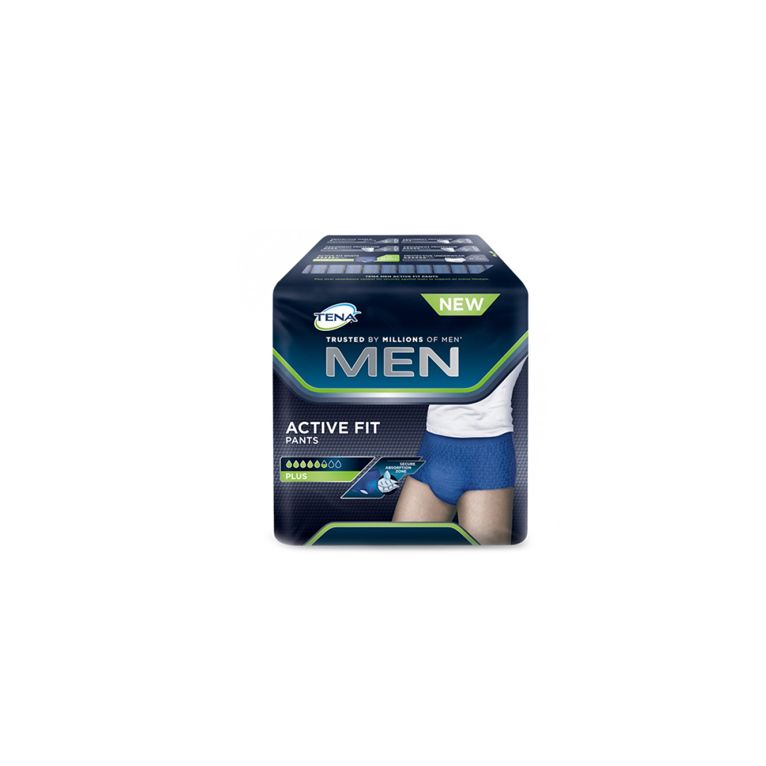 pull up uomo tena men pants active fit l 8 pezzi